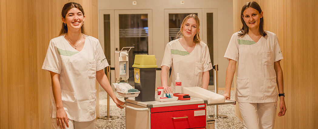 Lernende im Kantonsspital Thurgau